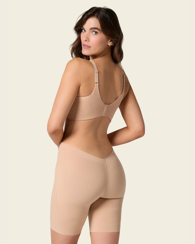 Short de compresión efecto invisible espalda en U