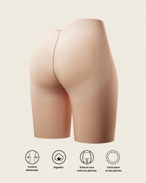 Short de compresión efecto invisible espalda en U