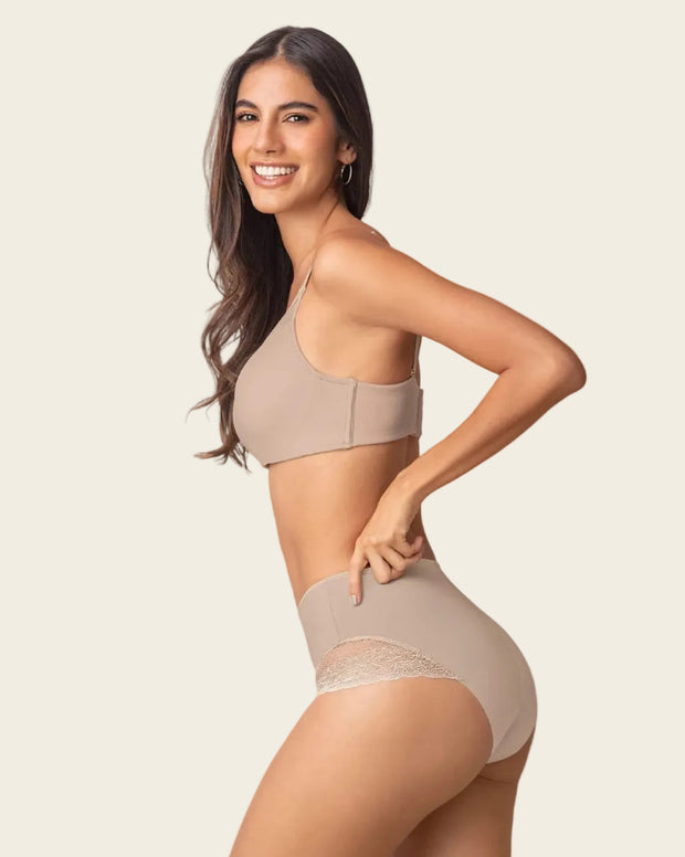 Panty hípster de compresión de abdomen