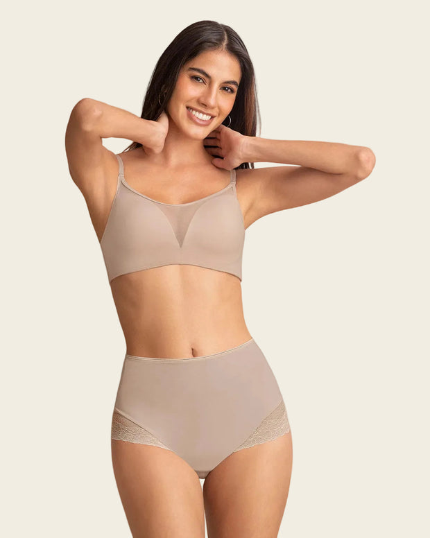 Panty hípster de compresión de abdomen