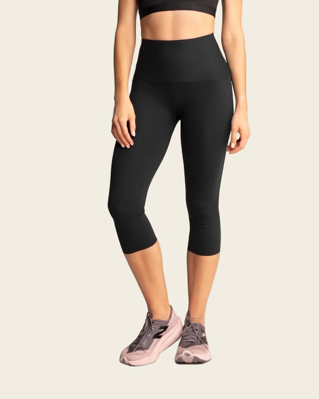 Capri deportivo tiro alto con control de abdomen