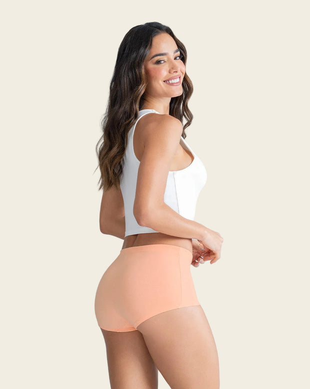 Paquete x 3 bóxers cortos con algodón elástico