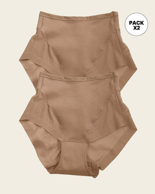 Paquete x 2 panty clásico invisible con tul#color_s05-surtido