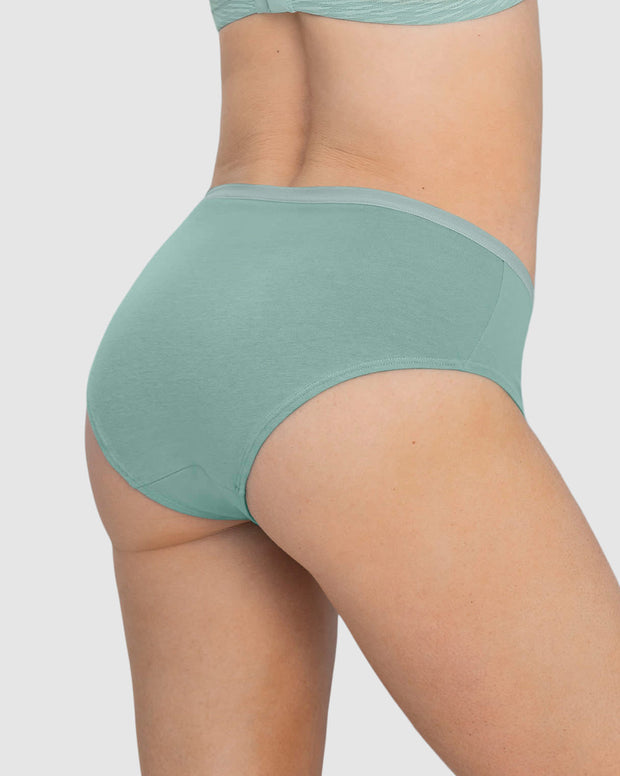 Paquete x 3 panty clásico de máxima comodidad y frescura