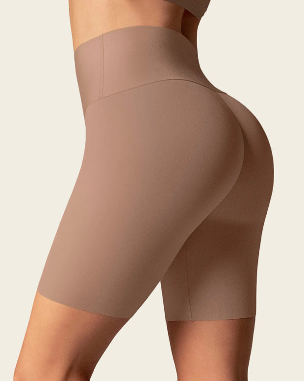Paquete x 2 shorts de control moderado aspecto invisible con fajón antideslizante