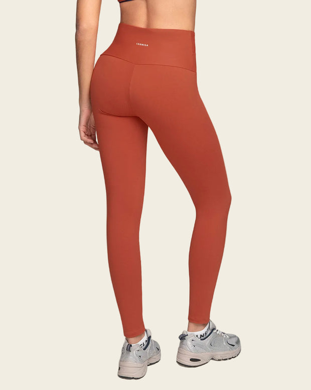 Legging deportivo de compresión con pretina cruzada en forma de V
