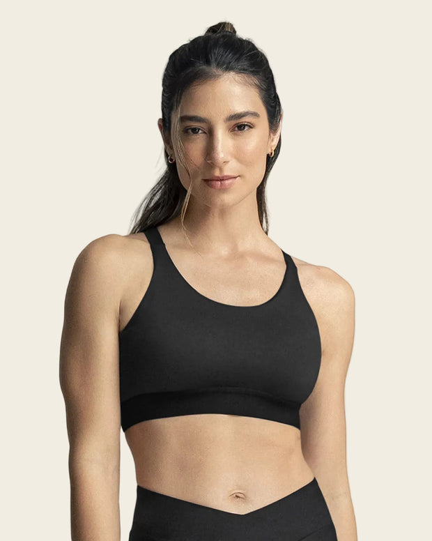 Brasier deportivo graduable en espalda