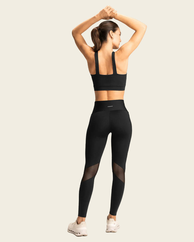 Top deportivo doble faz, cargaderas anchas