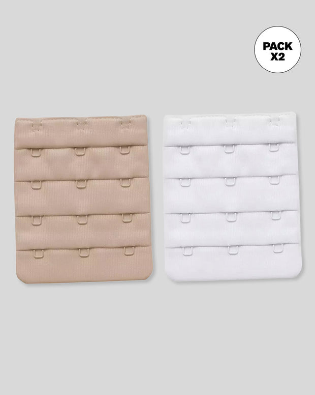 Paquete X 2 broches extensores triples