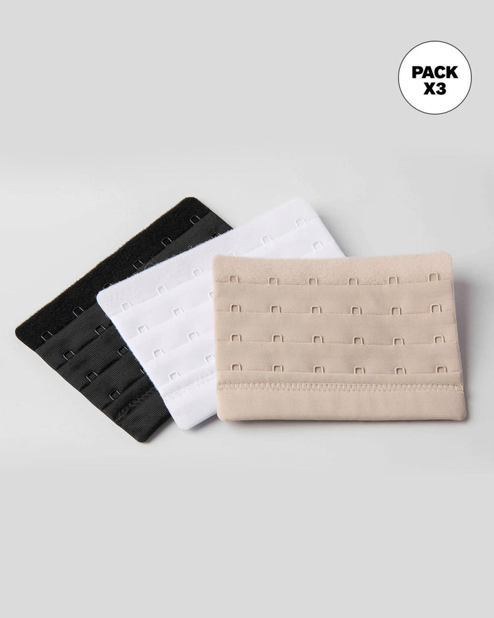 Extensor x 3 abrochaduras para brasier