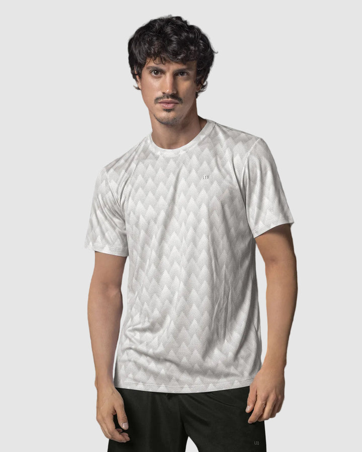 Camiseta deportiva masculina con tecnología de secado rápido