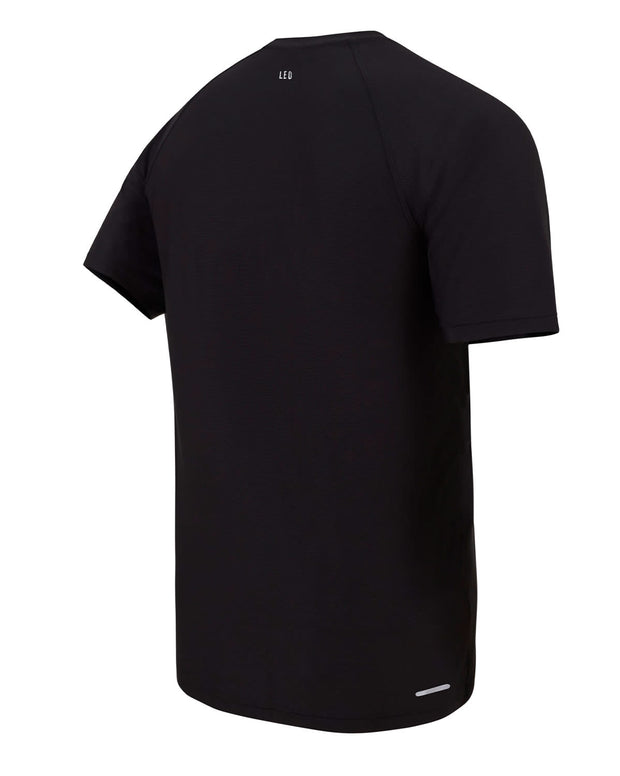 Camiseta deportiva con tela texturizada y transpirable