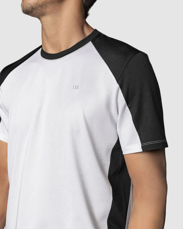 Camiseta deportiva masculina manga corta