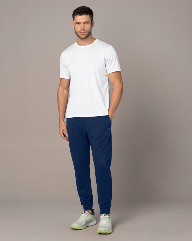 Jogger deportivo estilo sudadera con bolsillos laterales funcionales
