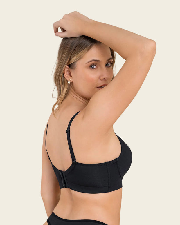 Brasier de realce suave y buen cubrimiento en espalda