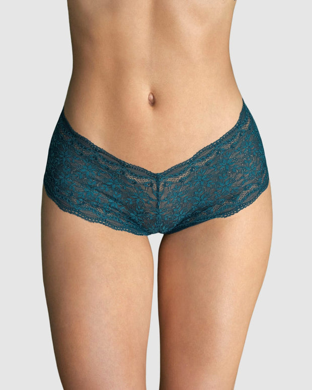 Panty estilo hípster en SmartLace® sexy con refuerzo en algodón