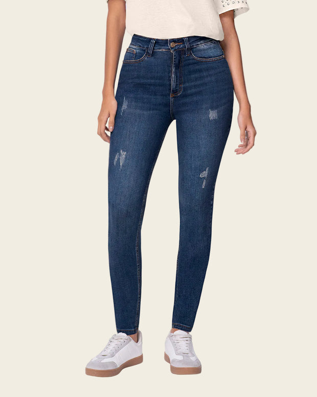 Jeans skinny esenciales para mujer