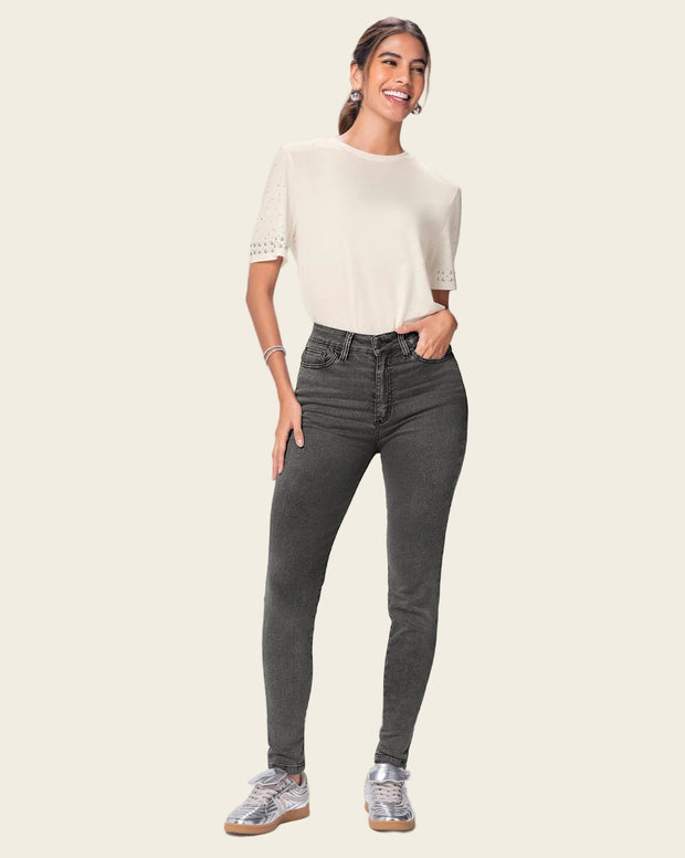 Jeans skinny esenciales para mujer