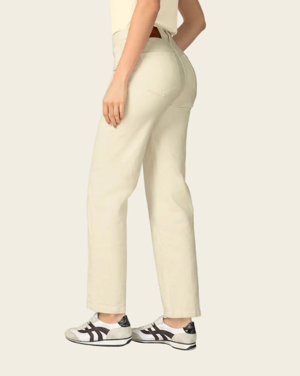 Jean bota recta para mujer