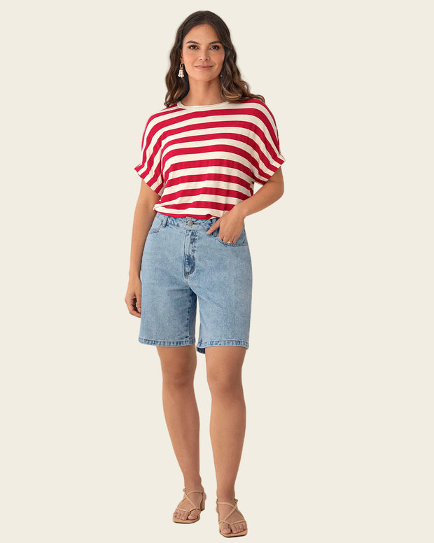 Bermuda larga para mujer