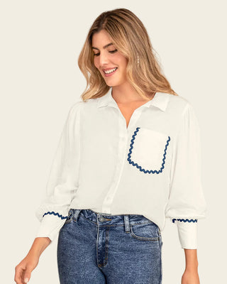 Camisa manga larga con apliques bordados#color_018-marfil