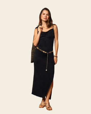 Vestido-largo-con-escote-drapeado#color_700-negro