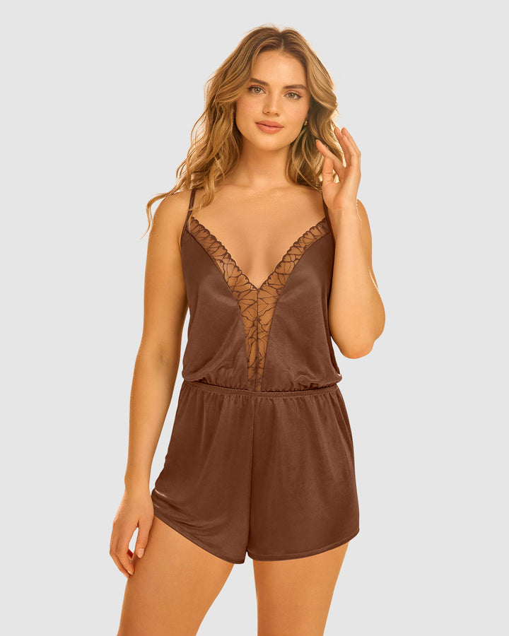 Enterizo corto con SmartLace® en escote Leonisa by Serez