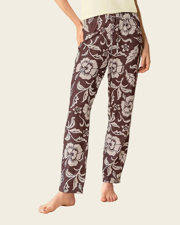 Pantalón de pijama con estampado para mujer
