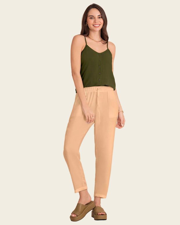 Blusa tiritas con escote en espalda