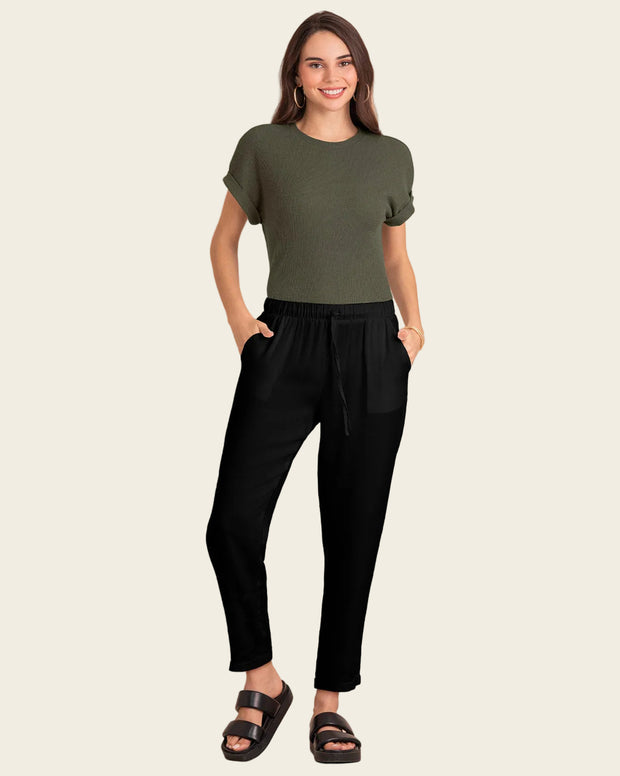 Pantalón exterior con resorte en cintura