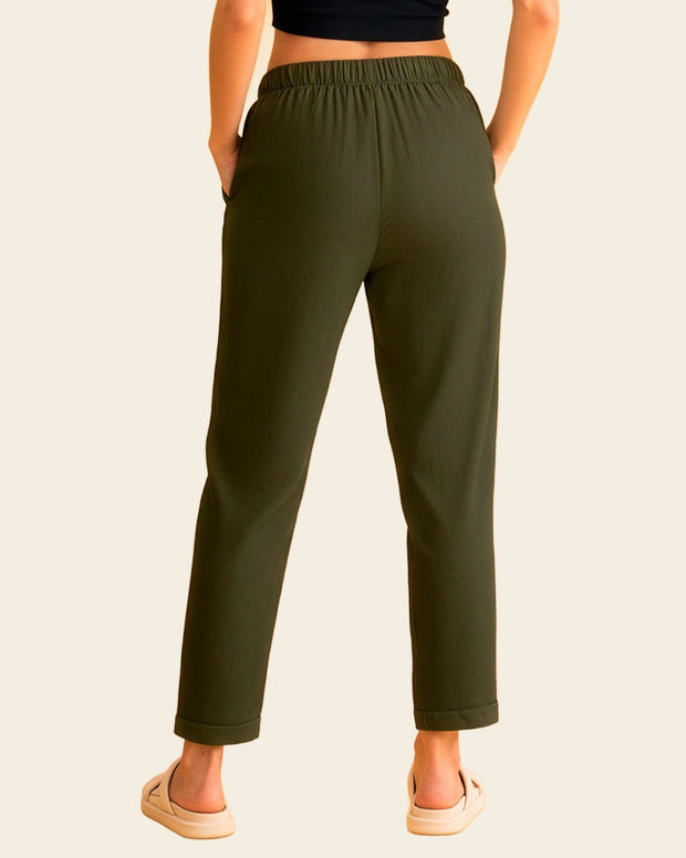 Pantalón exterior con resorte en cintura