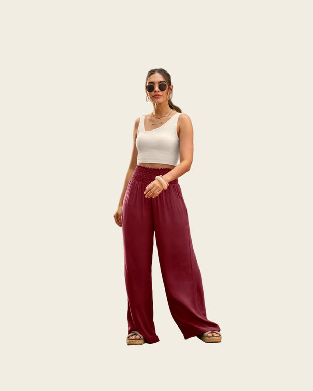 Crop top acanalado con escote asimétrico