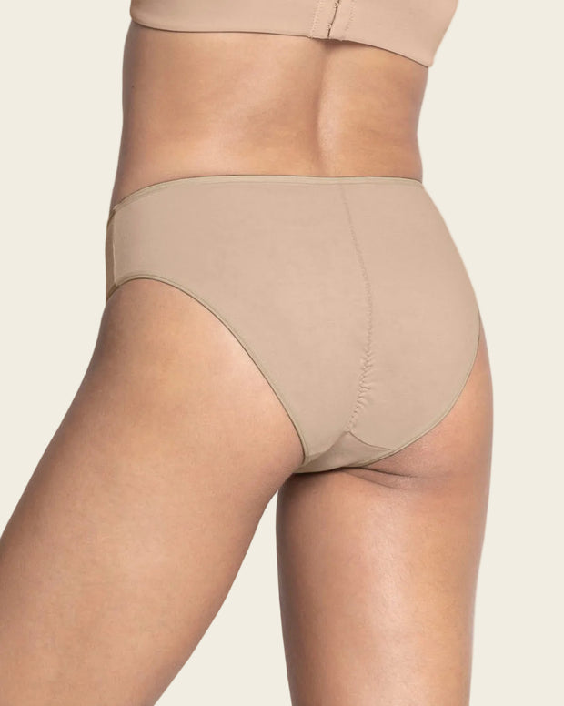 Paquete x3 panties tipo bikini con buen cubrimiento