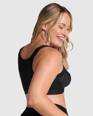Brasier corrector de postura con compresión de volumen del busto Multi/Functional#color_700-negro