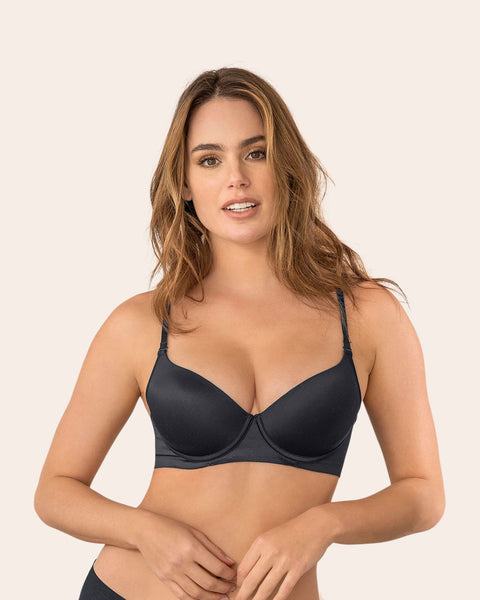 Brasier invisible de realce alto de copas con memoria y varillas#color_700-negro