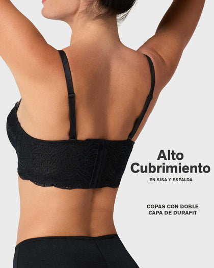 Brasier balconet de realce alto con máximo cubrimiento de espalda Special Fit#color_700-negro