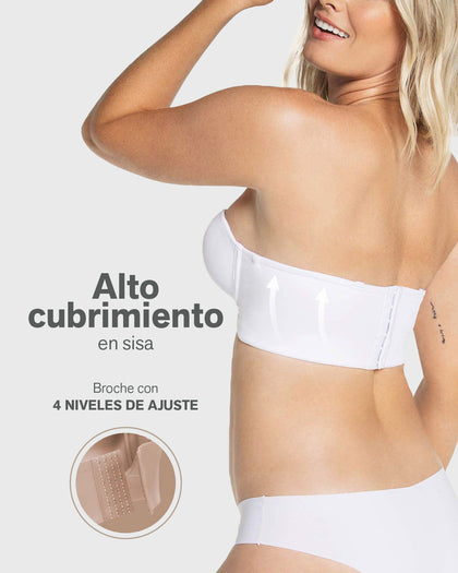 Brasier strapless 360° de perfección#color_000-blanco