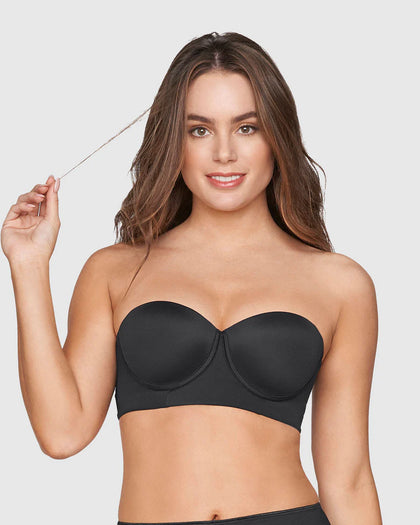 Brasier Strapless de Espalda Ancha, Buen Soporte