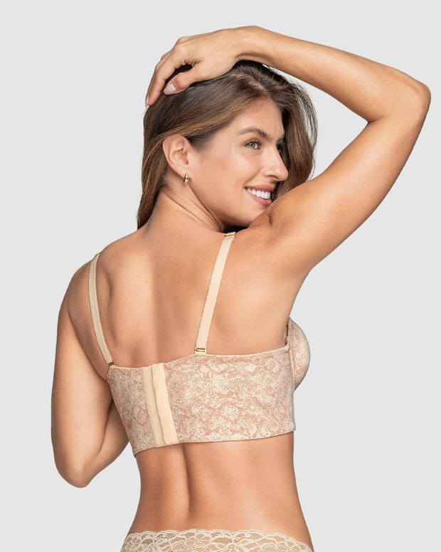 Brasier Strapless de Espalda Ancha, Buen Soporte