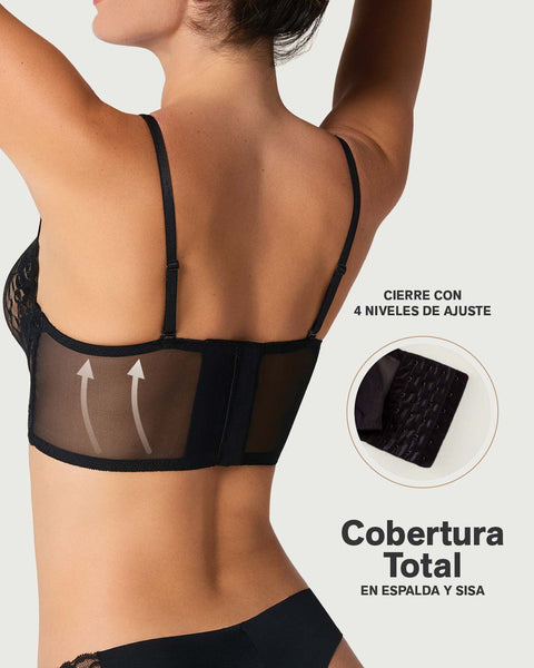 Brasier tipo bralette en encaje y transparencias#color_331-vino-empolvado