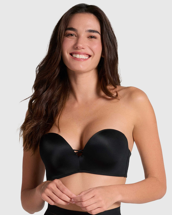 Brasier wow de triple realce ideal como strapless