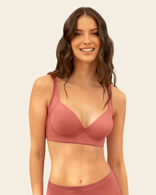 Brasier de cubrimiento alto en sisa y espalda Cover Bra#color_023-terracota