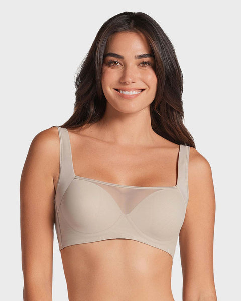 Brasier brastop con buen cubrimiento de sisa y espalda#color_802-cafe-claro