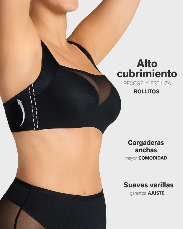 Brasier brastop con buen cubrimiento de sisa y espalda
