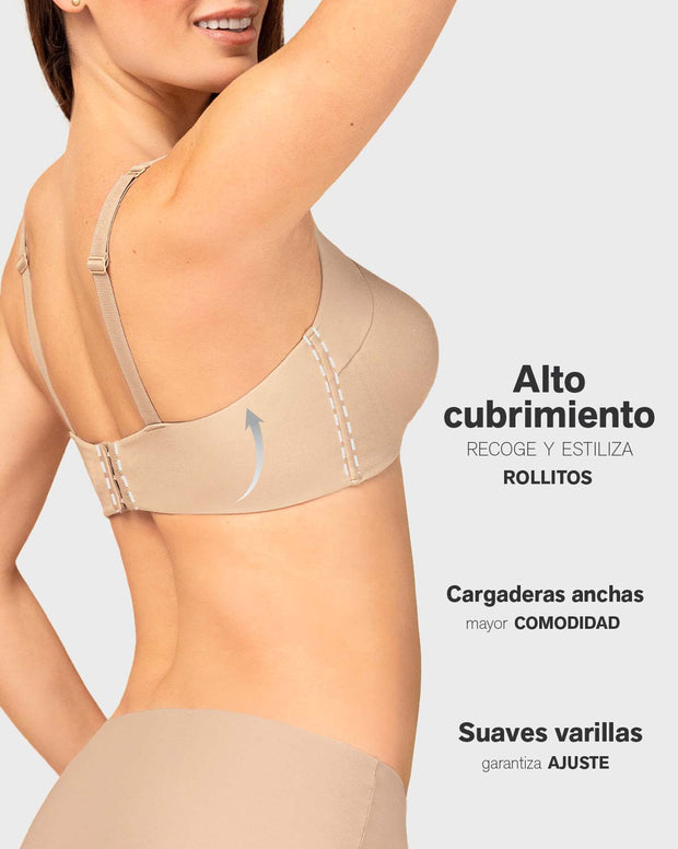 Brasier brastop con buen cubrimiento de sisa y espalda