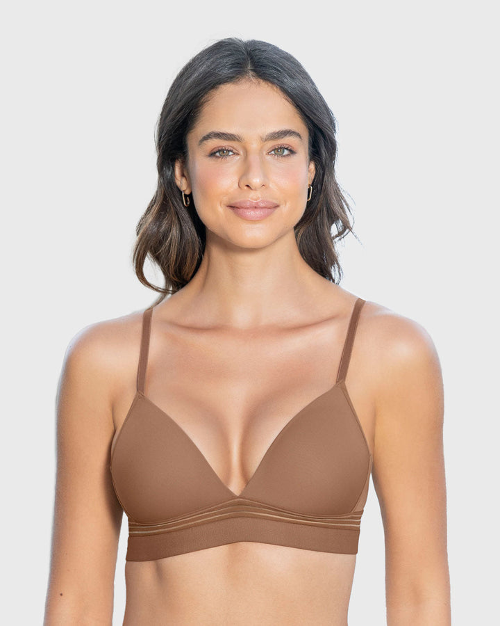 Brasier ultracómodo sin varillas ni estructuras internas