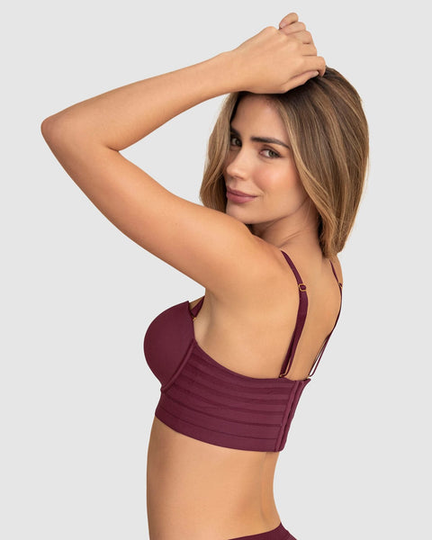 Brasier tipo bustier Support Strapless#color_382-vino-tinto