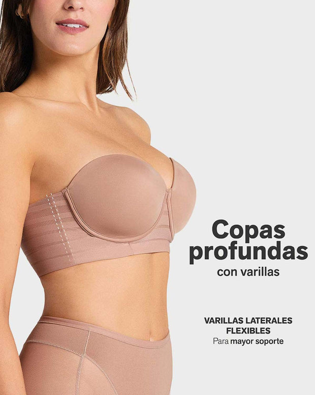 Brasier tipo bustier Support Strapless