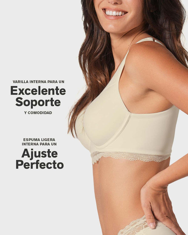 Brasier de gran cubrimiento Deep Coverage Bra