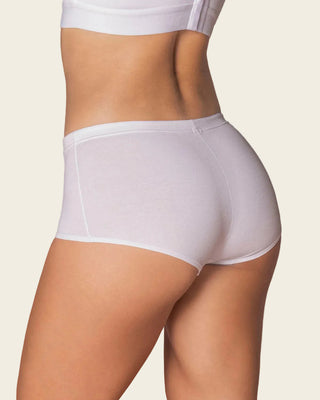 Paquete x3 bóxers cortos con algodón elástico#color_984-blanco-cafe-claro-marfil
